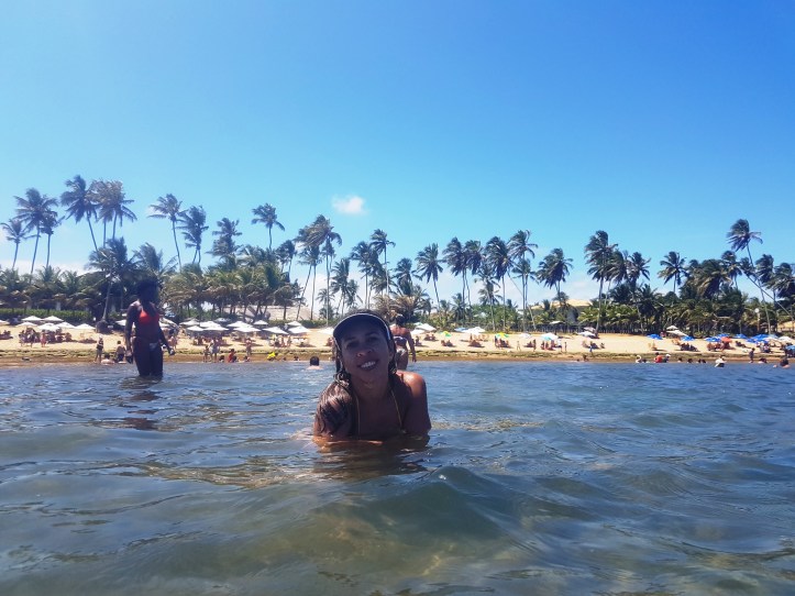 Praia do Chapéu ao fundo