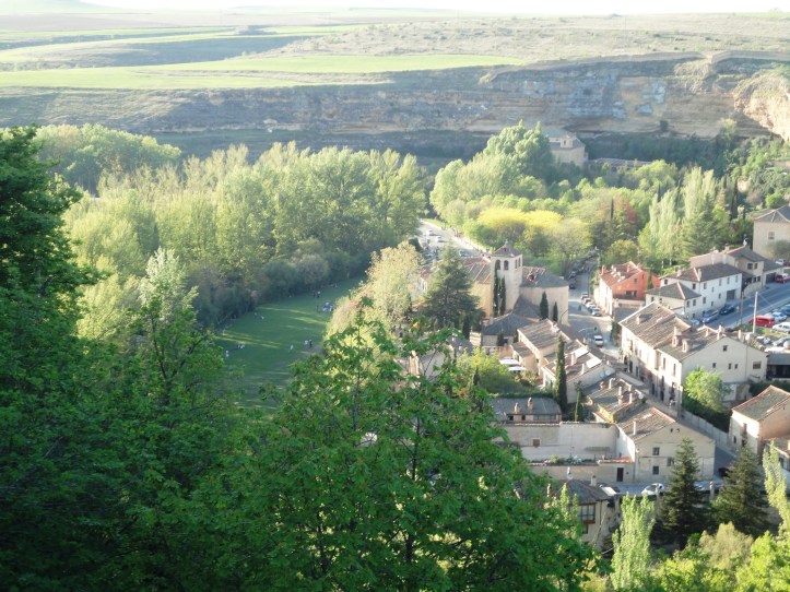 Segóvia vista do alto do Alcazar