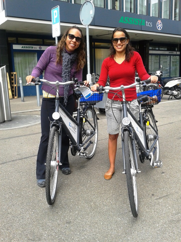 Passeio com a bicicleta gratuita